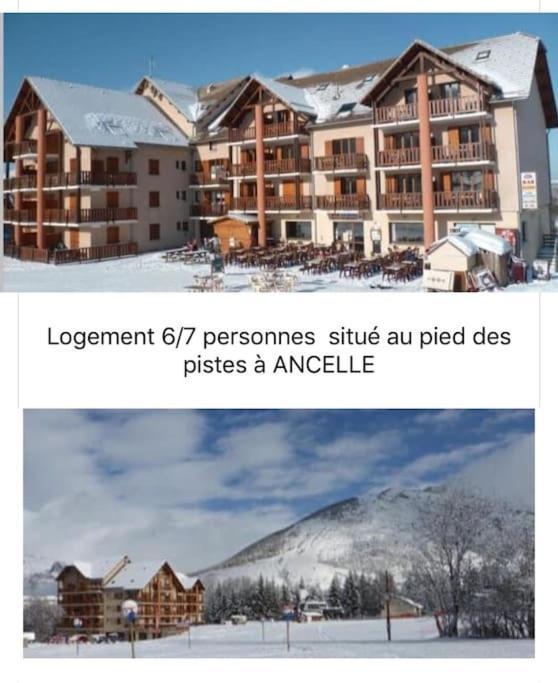 Appart Tres Ensoleille 5-6 Pers Au Pied Des Pistes Ancelle Exterior photo